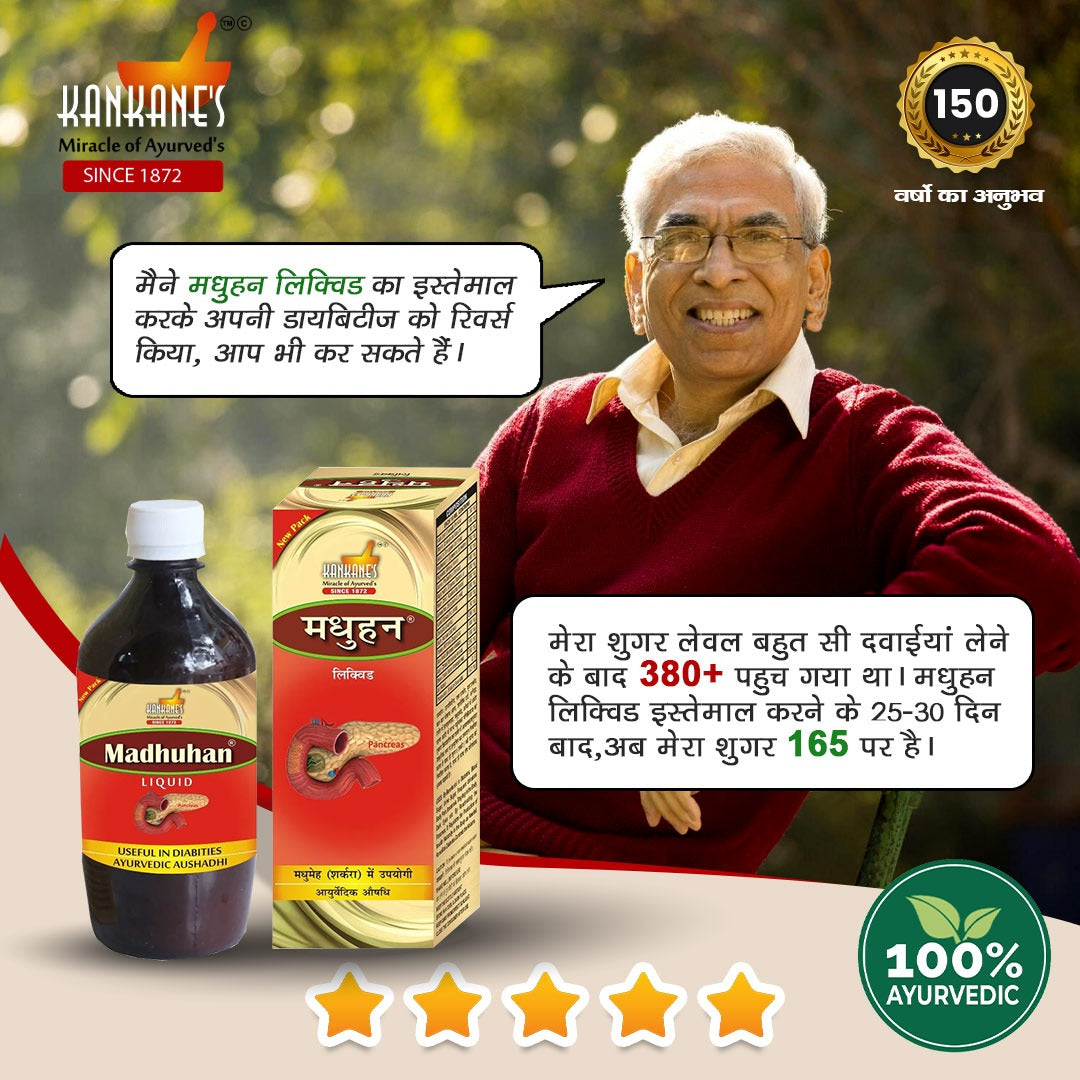 KANKANE'S Madhuhan Liquid Useful in Diabetes